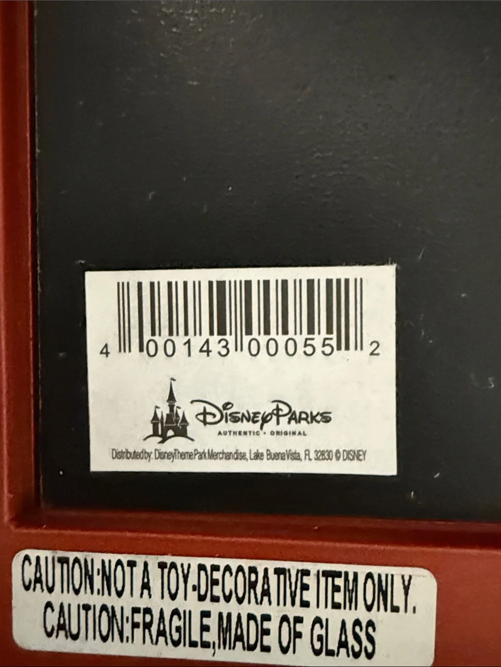 Disney Parks Disneyland Resort Engraved Mouse Ears Picture Frame 5x7